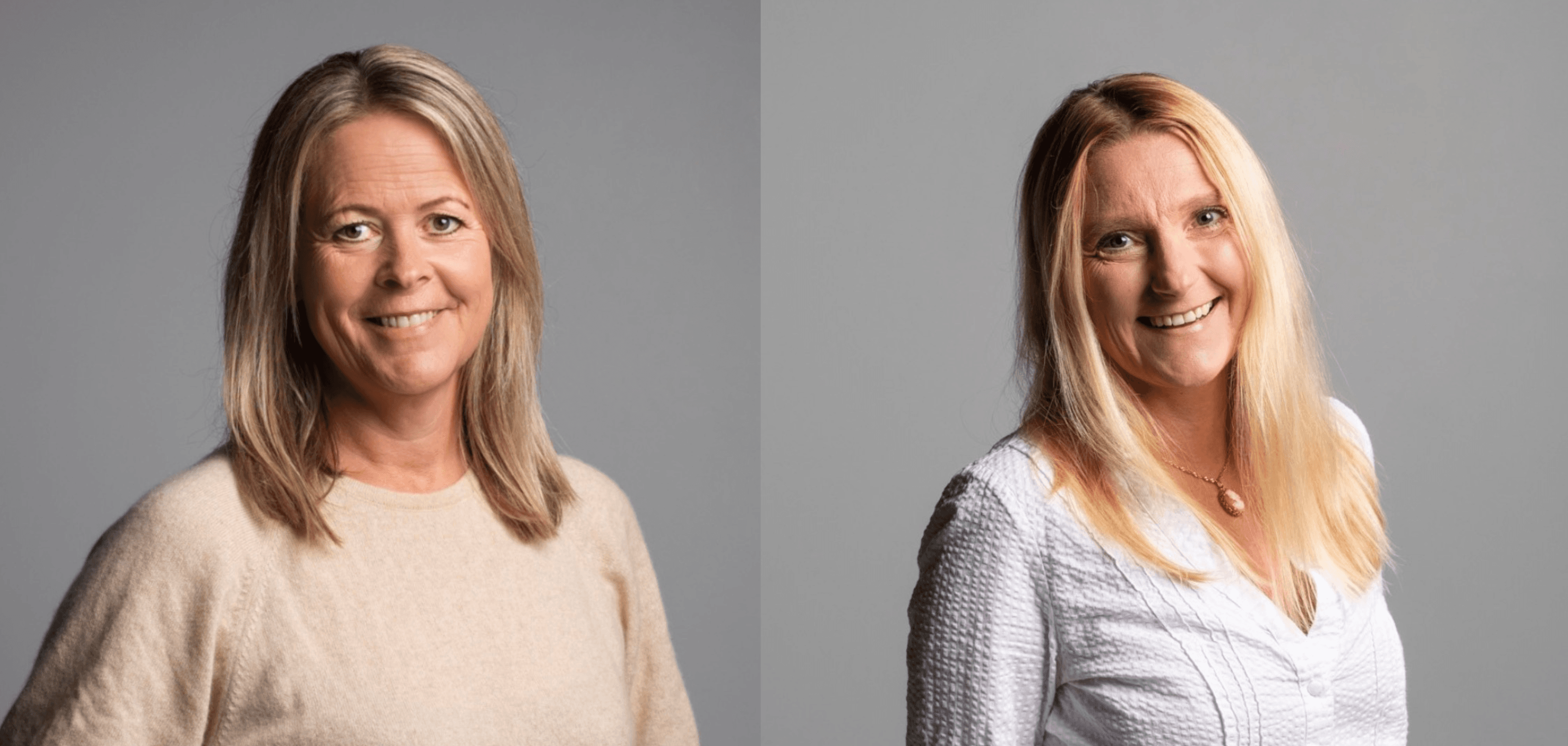 Et bilde av Thea Rime og Therese Rystad