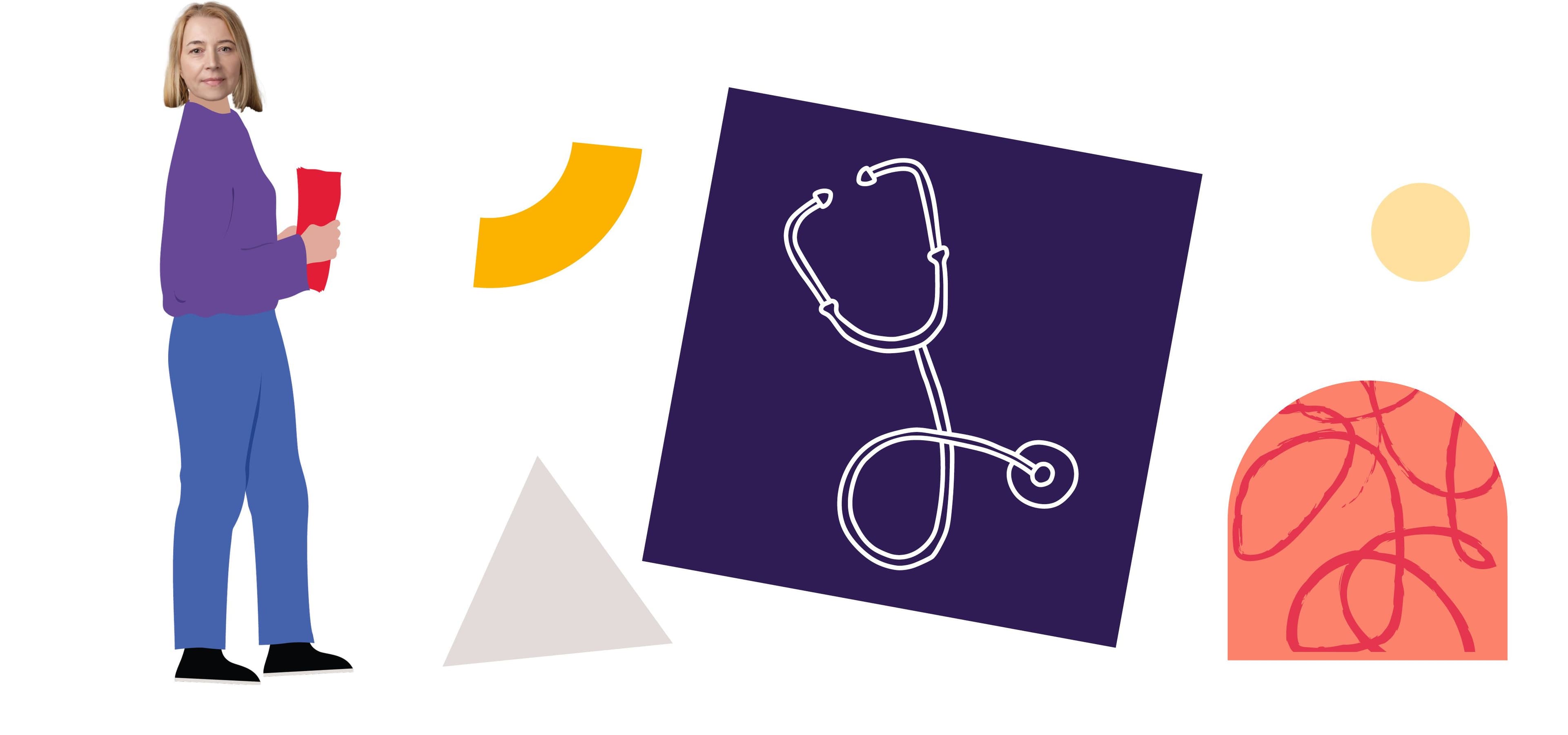 Illustrasjon av spesialistutdanning lege